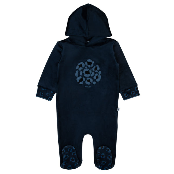 SHERPA HOODIE ROMPER - BOY