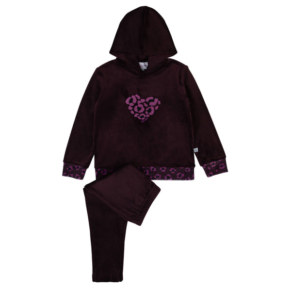 SHERPA HOODIE PAJAMA - GIRL