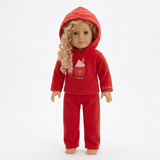 WHIPPED HOODED MATCHING DOLL PAJAMA - GIRL
