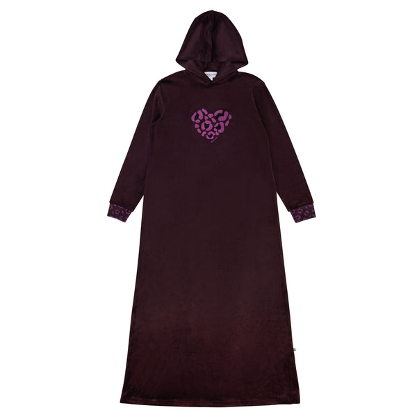SHERPA HOODIE NIGHTGOWN