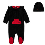 SLEEPY SMILES ROMPER - GIRL + BEANIE