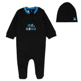 BRANDED BALLOON ROMPER - BOY + BEANIE