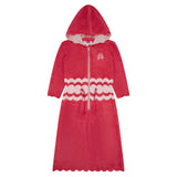 SCALLOPED SWIM COVER-UP - ONE PIECE
