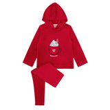 WHIPPED HOODED PAJAMA - GIRL