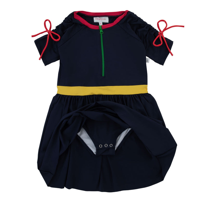 neon swim dress Neon Swim Dress