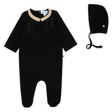 PINTUCK MAXI SHABBOS ROMPER - BOY