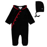 CAPTAIN COZY SHABBOS ROMPER - BOY + BONNET