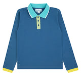 COLOR-EDGE POLO BOYS LONG SLEEVES