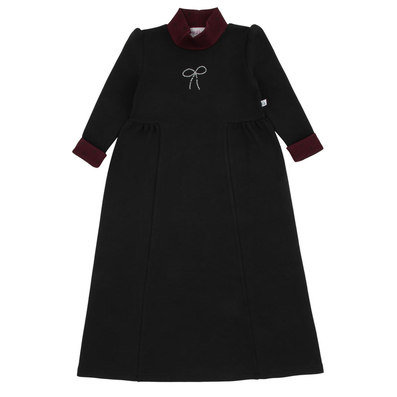 RHINESTONE BOW SHABBOS MAXI