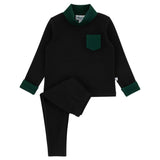 RHINESTONE BOW SHABBOS SET - BOY