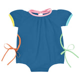 COLOR-EDGE ROMPER - CHAMBRAY - GIRL