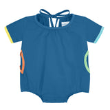 COLOR-EDGE ROMPER - CHAMBRAY - BOY