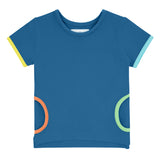 COLOR-EDGE TODDLER T-SHIRT - CHAMBRAY
