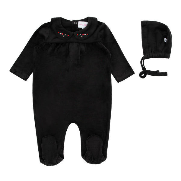 EMBROIDERED SHABBOS ROMPER - GIRL