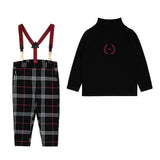 EMBROIDERED DUO SHABBOS SET - BOY