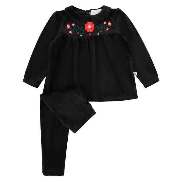 EMBROIDERED SHABBOS SET - GIRL