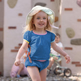 COLOR-EDGE TODDLER GIRLS 2 PIECE SET - CHAMBRAY