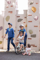 COLOR-EDGE TODDLER T-SHIRT & PANTS SET - WHITE