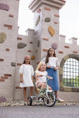 COLOR-EDGE DRESS - WHITE