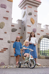 COLOR-EDGE TODDLER GIRLS 2 PIECE SET - CHAMBRAY