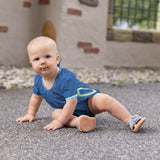 COLOR-EDGE ROMPER - CHAMBRAY - BOY