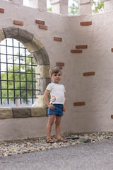 COLOR-EDGE TODDLER T-SHIRT - WHITE