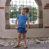 COLOR-EDGE TODDLER T-SHIRT - CHAMBRAY