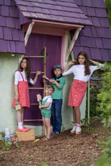 BIKES & BOWS T-SHIRT & SKIRT SET - TEEN