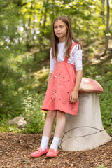 BIKES & BOWS T-SHIRT & SKIRT SET - GIRL