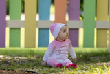 CROSS STITCH ROMPER - GIRL