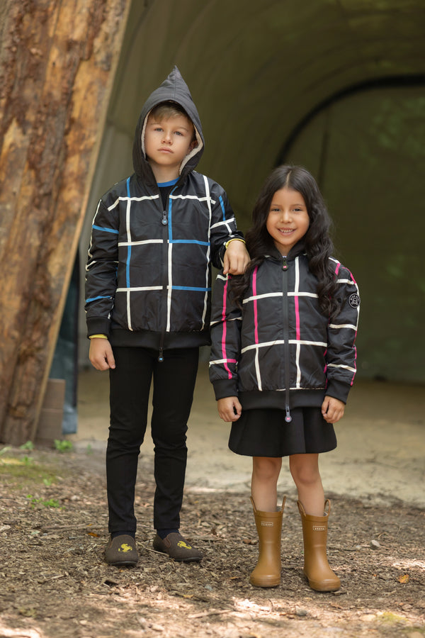GRIDLINE JACKET - GIRL