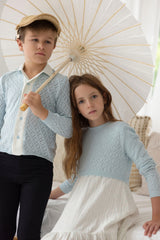 POINTELLE KNIT SHABBOS MAXI - TEEN