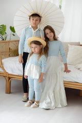 POINTELLE KNIT SHABBOS MAXI - TEEN