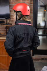 BLACK DENIM JACKET - TEEN