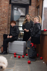 BLACK DENIM JACKET - BOY