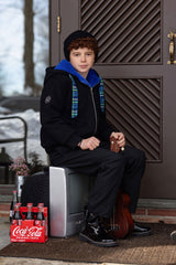 FUR SWEATER JACKET - BOY