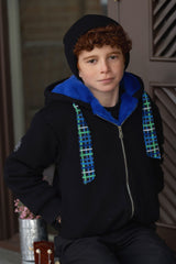FUR SWEATER JACKET - BOY