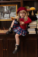 PLAID PALS WEEKDAY DRESS - GIRL