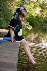 POSTCARD SWIM PONCHO - BOY