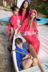 SCALLOPED SWIM COVER-UP - ONE PIECE