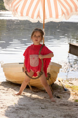 SCALLOPEDSWIM PONCHO - GIRL