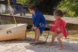 SCALLOPEDSWIM PONCHO - GIRL