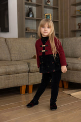 EMBROIDERED DUO SHABBOS SET - GIRL