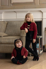 EMBROIDERED DUO SHABBOS SET - GIRL