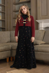 EMBROIDERED DUO SHABBOS MAXI