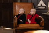 CAPTAIN COZY SHABBOS ROMPER - BOY + BONNET