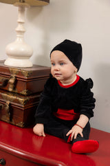 SLEEPY SMILES ROMPER - GIRL + BEANIE