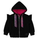 FUR SWEATER JACKET - GIRL
