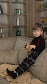 EMBROIDERED DUO SHABBOS SET - BOY
