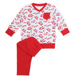 DOODLE PAJAMA GIRLS - RED